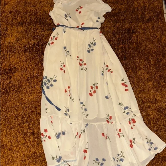 Reformation White Floral Maxi Dress - Picture 5 of 7